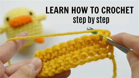 crochet tutorial for beginners